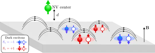 Magnetic excitons